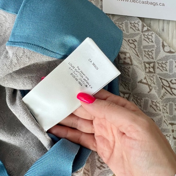 Authentic Louis Vuitton Since 1854 Contrast Trim Cardigan Size L - Picture 4 of 6